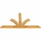 Ekena Millwork Richland Rough Sawn Timber Gable Bracket, Western Red Cedar, 60"W x 32"H x 2"D x 4"F, 13/12 Pitch GBW060X32X0204RIC00RWR - alternate 5